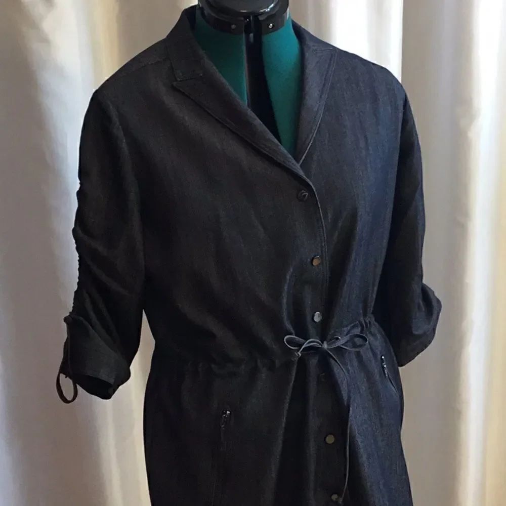 Denim look dress by CALVIN KLEIN a in size 12